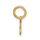 14KY Upper case Letter A Initial Charm XNA1305Y/A