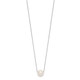 10k White Gold 10-11mm Round White FWC Pearl Rope Necklace 10XF770W-17