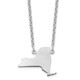 14KW New York State Necklace XNA706W-NY