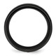 Chisel Black Zirconium Polished and Diamond-cut 8mm Band ZCR104-9