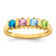 14k Synthetic Family Jewelry Ring XMR6/4SY