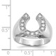 14k White Gold AAA Diamond men's ring Y1567AAA