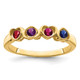 14k Synthetic Family Jewelry Ring XMR85/4SY