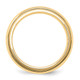 10k Yellow Gold 5mm Milgrain Half Round Comfort Fit Wedding Band Size 9 1MC050-9