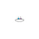 Sterling Silver Rhodium-plated Family Jewelry Mounting XMR6/2SSM-10