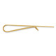 14k Yellow Gold Recessed Letter Money Clip XNA605Y