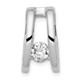 14k White Gold VS 5.25mm Diamond Slide XSW56VS