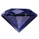 Created Blue Sapphire 10x8mm Oval CS-1008-OVF-BL