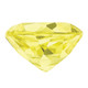 Created Yellow Sapphire 4mm Round CS-0400-RDF-YE