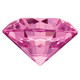 Created Pink Sapphire 4mm Round CS-0400-RDF-PK