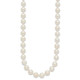14k 7-8mm Round White Saltwater Akoya Cultured Pearl Necklace PL70A-18