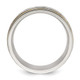 Chisel Titanium Brushed Polished and Hammered Yellow IP-plated 7mm Band TB557-10