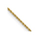 14K 18 inch 1.5mm Regular Rope with Lobster Clasp Chain 012S-18