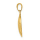 10k Soccer Ball Pendant 10K3584