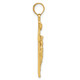 10k INRI Crucifix Pendant 10ZC1345