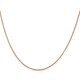 10k Rose Gold .70mm Box Chain 10RSC1-20
