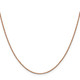 10k Rose Gold .9mm Box Chain 10RSC2-24
