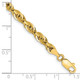 14K 8 inch 4.25mm Semi Solid Rope with Lobster Clasp Chain BC168-8