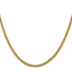 14K 20 inch 3.3mm Diamond-cut Semi Solid with Lobster Clasp Chain BC132-20