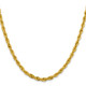 14K 24 inch 4.25mm Semi Solid Rope with Lobster Clasp Chain BC168-24