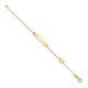 14k Polished 5.5in Butterfly ID Bracelet BID123-5.5