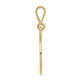14k Polished and Textured Masonic Symbol Pendant C1783