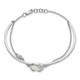 14k White Gold Dia. & Moonstone Moon & Star 7in w/.5in ext Bracelet BM6843-038-WA
