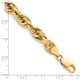 14K 8 inch 7mm Semi Solid Rope with Lobster Clasp Chain BC194-8