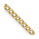 14K 20 inch 2.5mm Semi-Solid Curb with Lobster Clasp Chain BC124-20