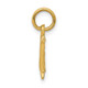 14k Polished MOM with Cross Charm C2856