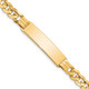 14k Curb ID Bracelet CUR220ID-8
