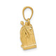 14k 3-D Moveable Slot Machine Pendant C3042
