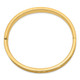14k 5/16 Diamond-cut Concave Hinged Bangle Bracelet CC5/16