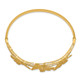 14K Filgree Butterfly Hinged Bangle Bracelet DB557