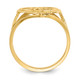 14k #1 Mom in Heart Ring D938