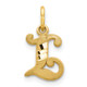 14k Letter L Initial Charm C565L