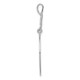 14k White Gold Polished 5-Heart Charm Holder D1311W