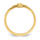 14k Polished Cross Ring D77
