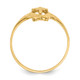 14k Ichthus w/Cross Ring K3947