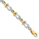 14k Two-tone Mariner's Link 7.5in Bracelet FB1842-7.5