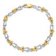 14k Two-tone Mariner's Link 7.5in Bracelet FB1842-7.5
