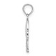14K White Gold Charleston Palm Tree Charm K8005W