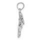 14K White Gold Double Manatee Pendant K2997W