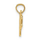 14K I HEART  VOLLEYBALL Charm K8730