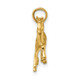 14K Galloping Horse Charm K6463