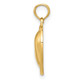 14k Polished Domed Heart Pendant K5181