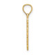 14K Cut-Out Delicate Cross Charm K8352