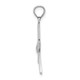 14K White Gold Dancing Starfish Charm K7671W
