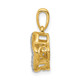 14K Lab Grown VS/SI FGH Dia Vibrant Moving Fancy Knot Pendant PM4785-033-YLG