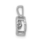 14k White Gold 1/10ct. Vibrant Moving Diamond Pendant PM4759-010-WA